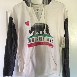 New with Tags Billabong California Hoodie